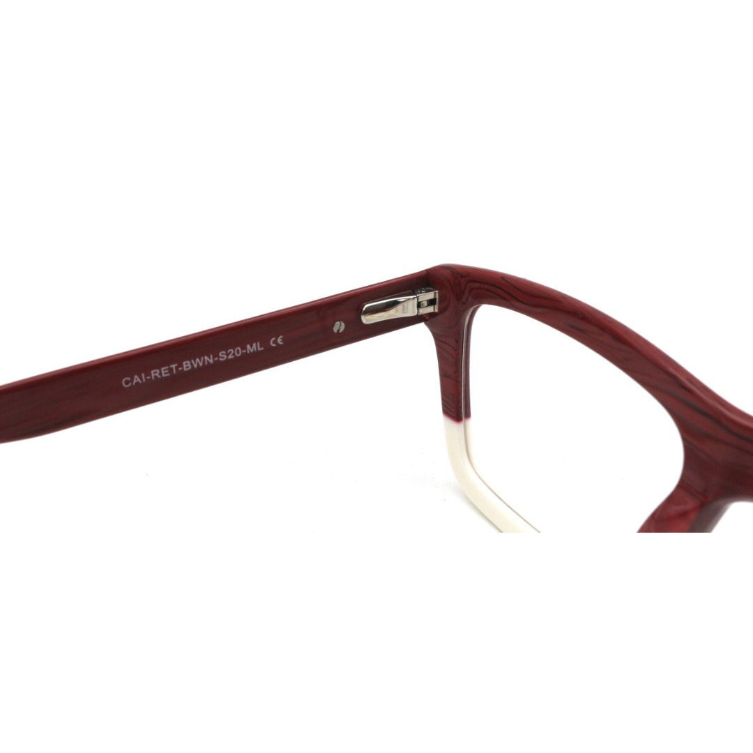 Cairo Retro Square Maroon