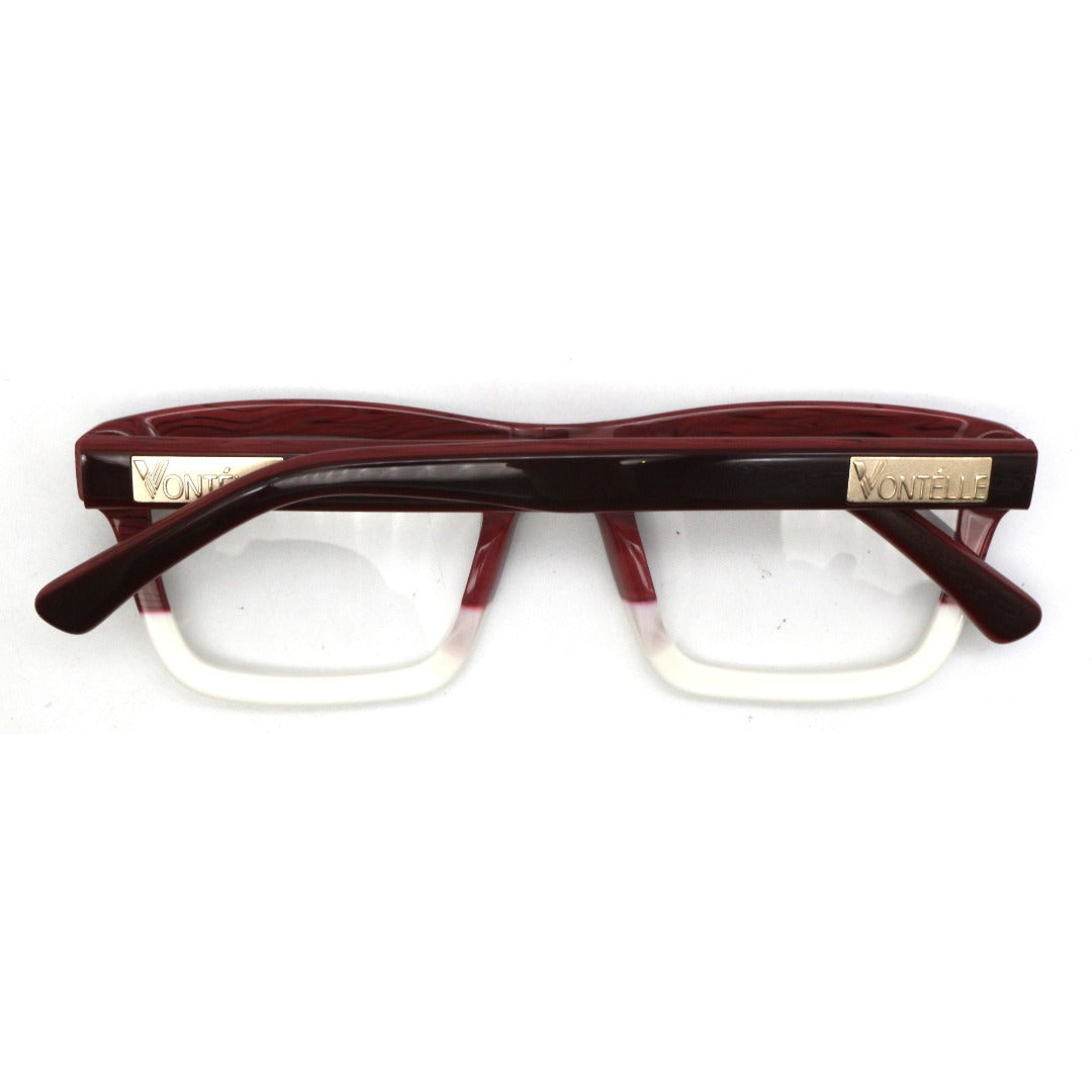 Cairo Retro Square Maroon