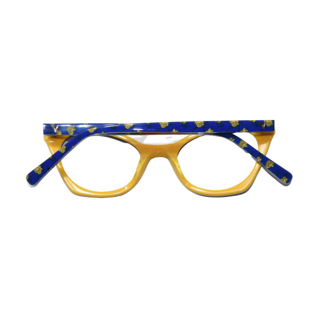 Back view of the refined Essence optical frames for adults, perfect for a sophisticated minimalist style.