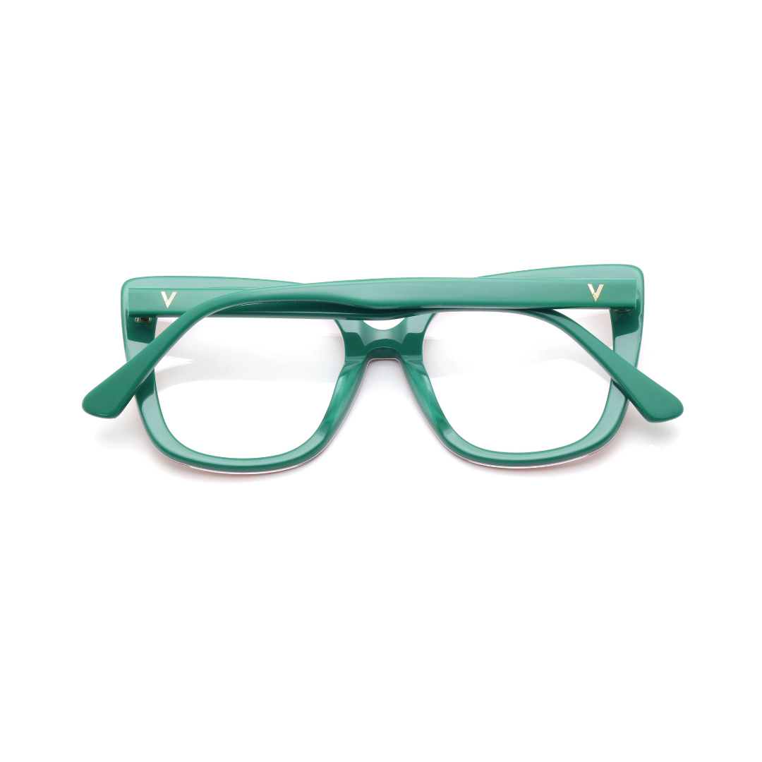 Back view of the timeless Nellie optical frames for adults, emphasizing their enduring appeal.