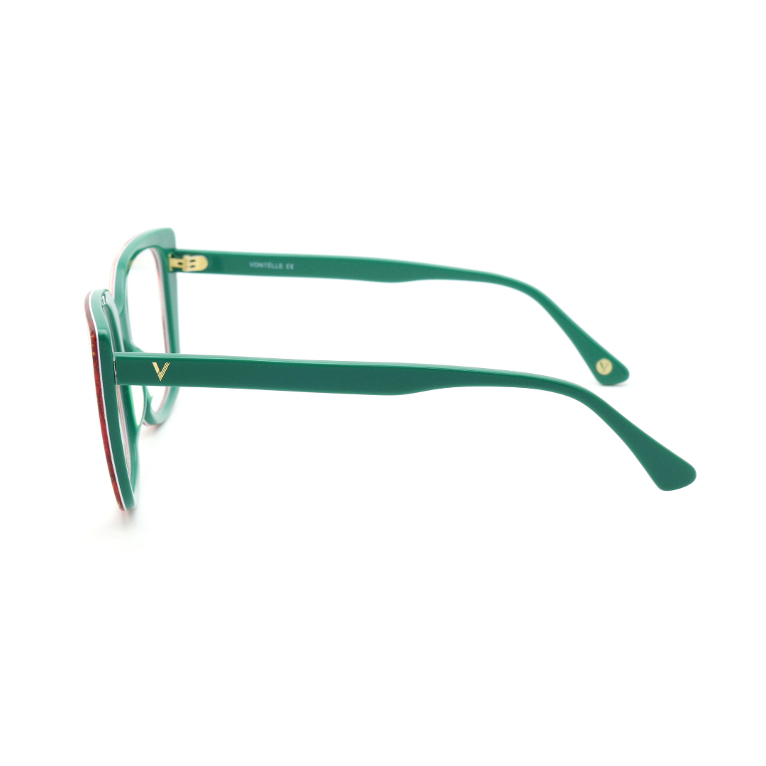 Side view of the timeless Nellie optical frames for adults, emphasizing their enduring appeal.