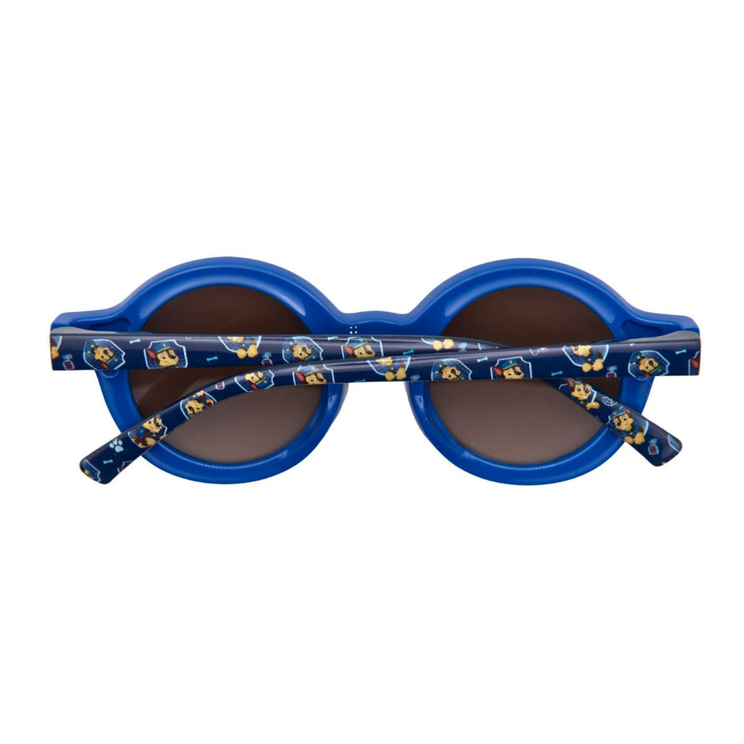Back view of the cool Paw Patrol Chase sunglasses for children, ensuring stylish sun safety for young fans.