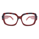 Elegant Sienna Spiral optical frames for adults, featuring a distinctive spiral arm design for a unique touch.