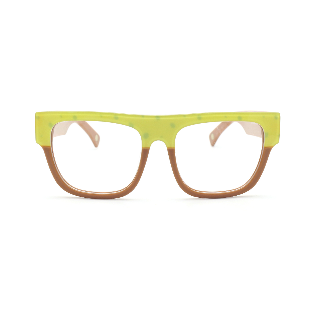 Trendy Spongebob Squarepants optical glasses for teens, blending fun character design with fashionable eyewear.