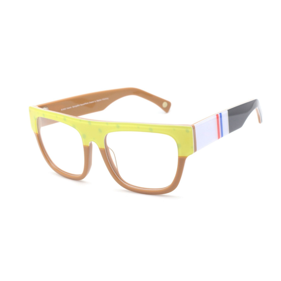 ISO view of the trendy Spongebob Squarepants optical glasses for teens, offering a cool and unique look.