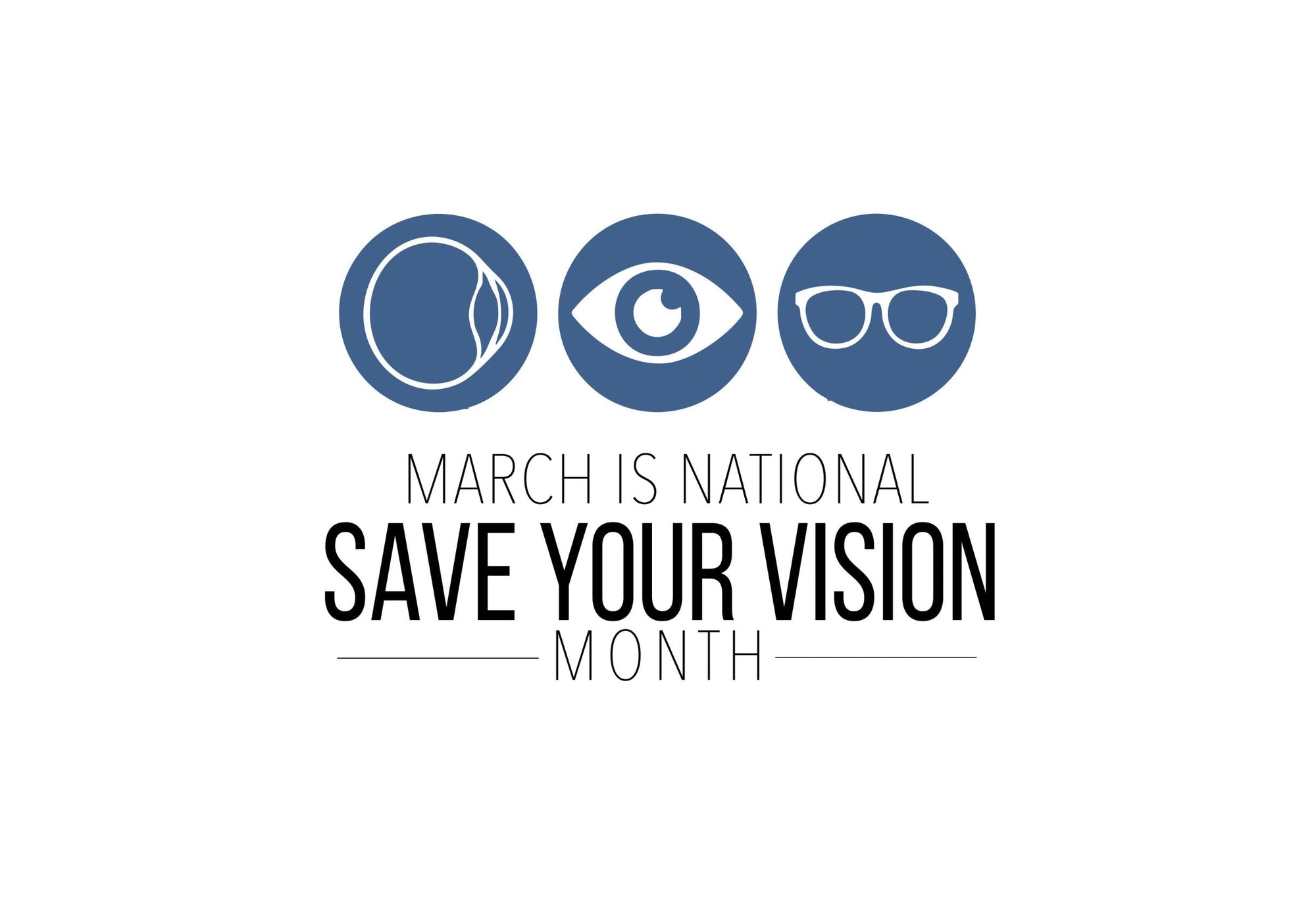 March is Save Your Vision Month