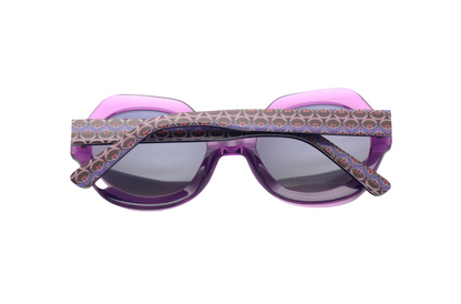 Purple Angles Hexagon