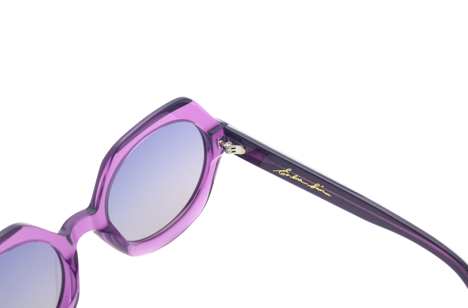 Purple Angles Hexagon