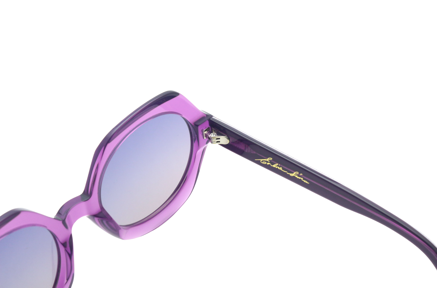 Purple Angles Hexagon