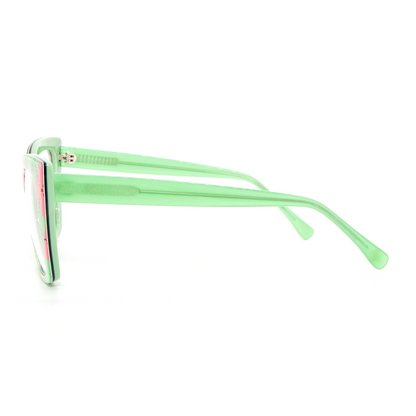 Side view of the graceful Ethel optical frames for adults, perfect for a classic and refined look.