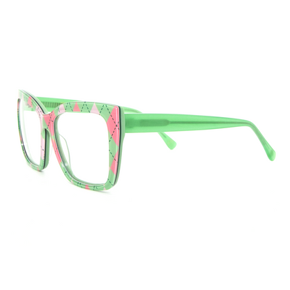 ISO view of the graceful Ethel optical frames for adults, perfect for a classic and refined look.