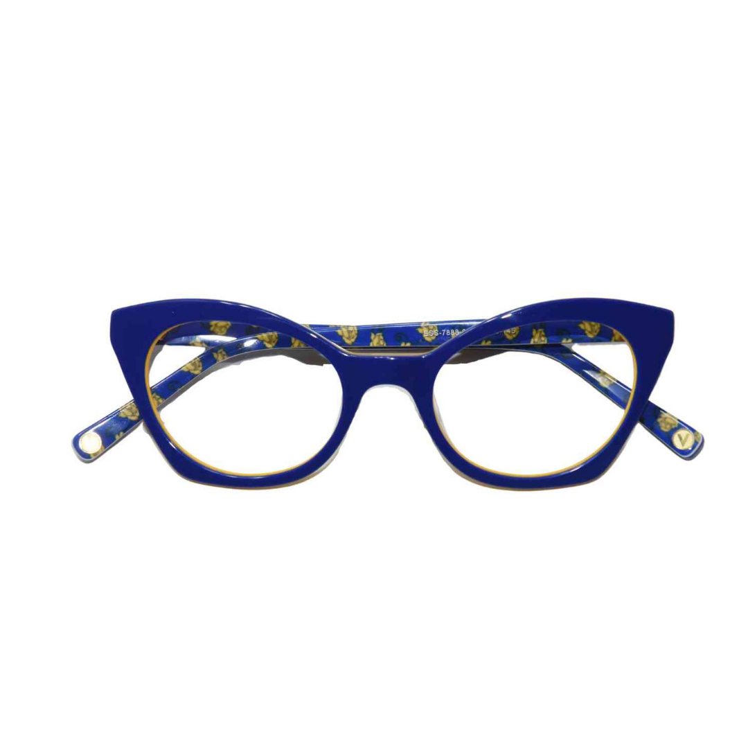 Front view of the refined Essence optical frames for adults, perfect for a sophisticated minimalist style.
