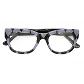 Front view of the refined Medgar optical frames for adults, emphasizing their understated charm.