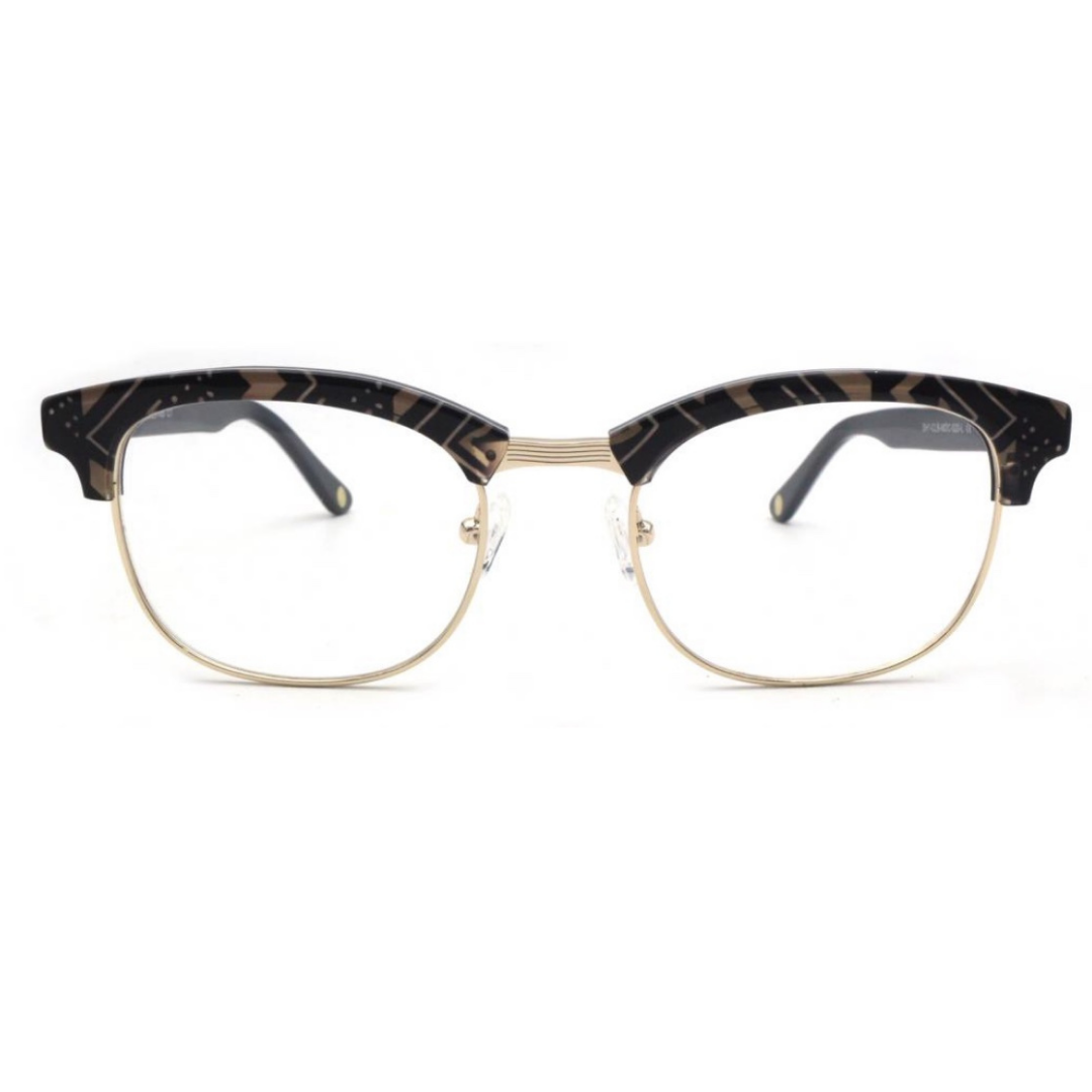 Stylish Sahara Clubmaster optical frames for adults, a sophisticated choice with a classic clubmaster silhouette.