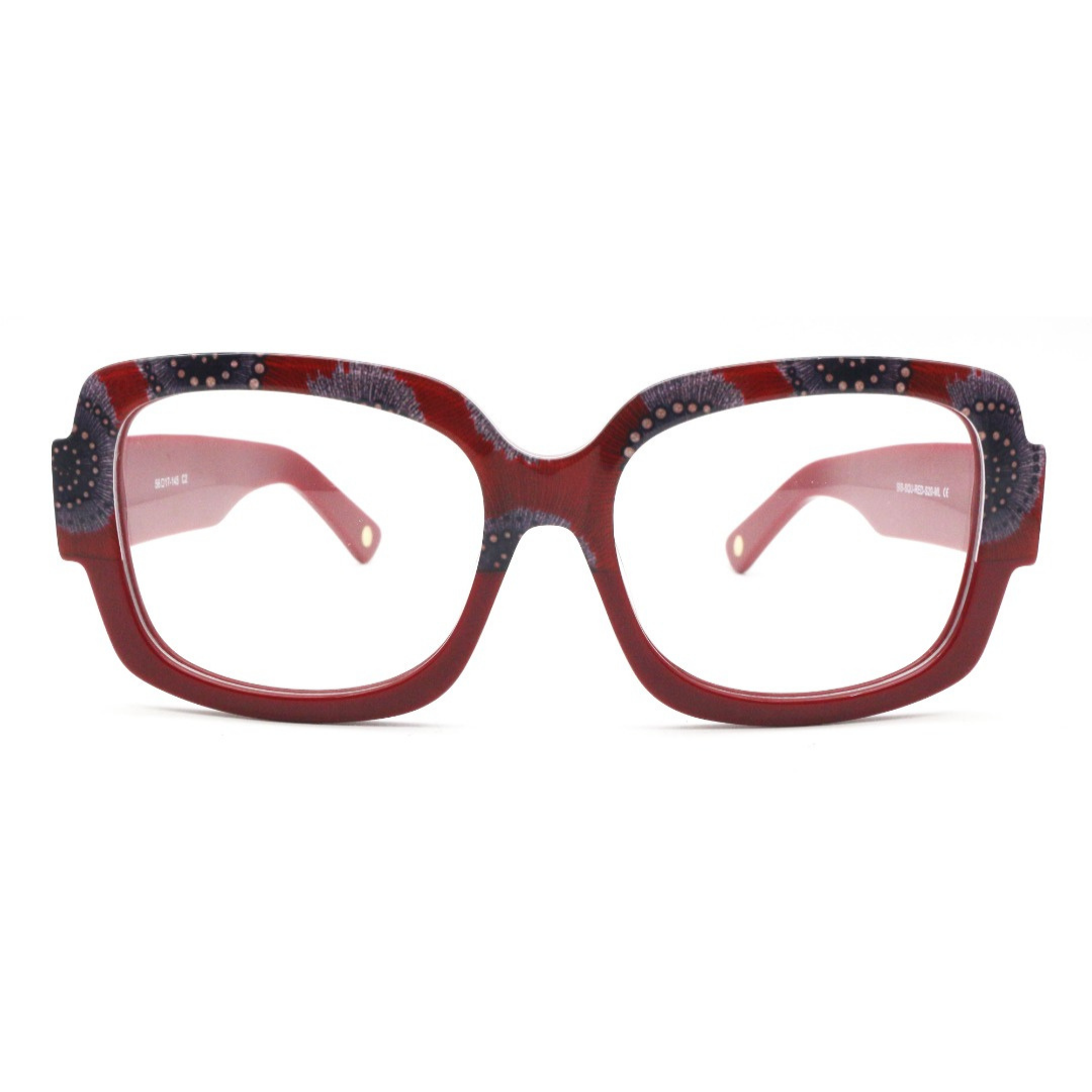 Elegant Sienna Spiral optical frames for adults, featuring a distinctive spiral arm design for a unique touch.