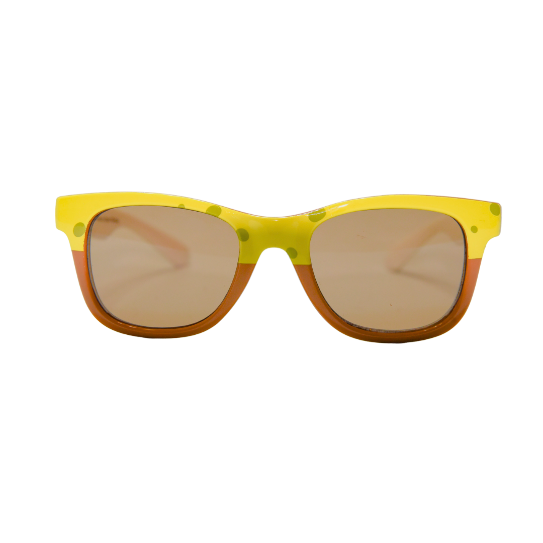 Half-frame Spongebob Squarepants square sunglasses for kids, offering a lighter feel with iconic style.