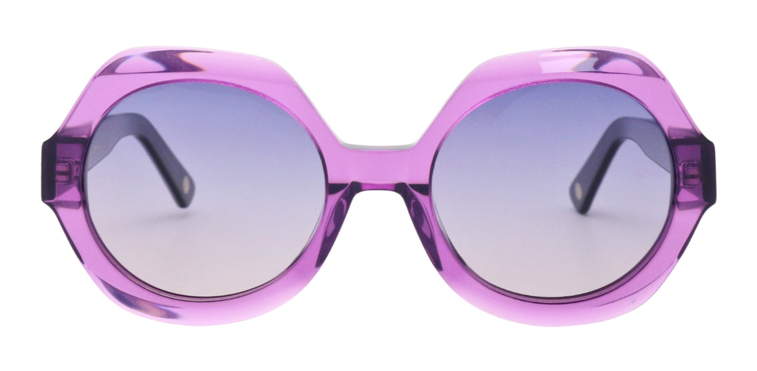 Purple Angles Hexagon