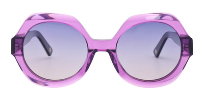 Purple Angles Hexagon