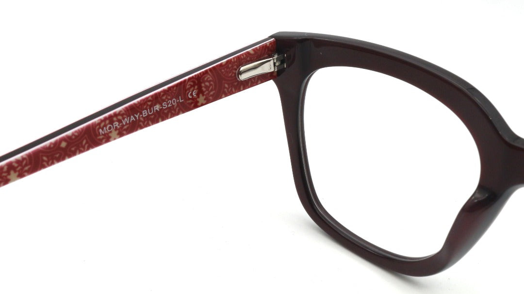 Moroccan Wayfarer Burgundy